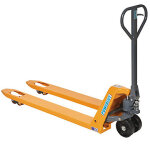 Transpalette 2 tonnes avec fourches longues de dimensions 1800 x 155 mm
