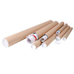 Tube carton rond - longueur totale 480 mm