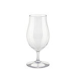 Verre  pied et flte plastique rutilisable verre  bire  pied 38 cl