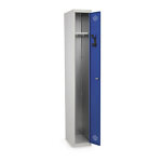 Vestiaire dmontable - propre elment suivant bleu 1800 x 300 x 500 mm