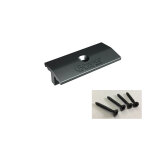Clip de fixation pour lame de plancher avec rainure (plastique), vis incluses, 100 pices / paquet pour ...