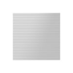 Cl�ture � embo�ter rhombus en aluminium / kit complet, argent�, 1800 mm (hauteur) x 20 mm (�paisseur) ...