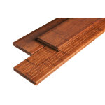 Lames de terrasse en bambou, rainures grossires / rainures fines, coffee, 20 x 140 x 2200 mm, 3 pcs ...