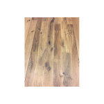Parquet prt  poser chne naturel, 14 x 189 x 1860 mm, bross, huil naturel, tri rustique / anim / ...