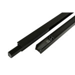 Profil universel en u pour cltures wpc, anthracite, adapt aux lments de remplissage jusqu' 20 mm ...
