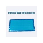 B�che piscine � bulles quatro 400 bleu classique - bord�e 4 c�t�s - bleu / bleu