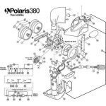 N°7 - roue côté roues jumelles pour polaris 380 N°7 - roue côté roues jumelles pour polaris 380