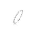 Alliance julietta or blanc oxyde de zirconium