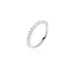 Alliance julietta or blanc oxyde de zirconium