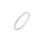 Alliance lauralee or blanc diamant