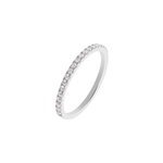 Alliance lauralee or blanc diamant