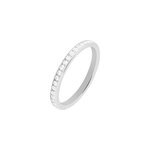 Alliance laurie tour complet or blanc diamant Alliance laurie tour complet or blanc diamant