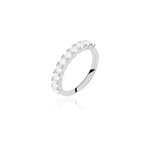 Alliance marlin or blanc oxyde de zirconium