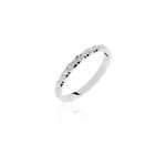 Alliance marziale ruban plat or blanc Alliance marziale ruban plat or blanc