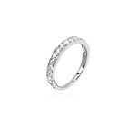 Alliance pristina or blanc diamant