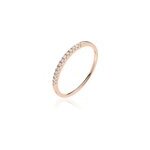 Alliance pristina or rose diamant