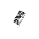 Bague agnes or blanc diamant