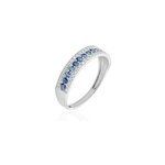 Alliance or blanc amias diamants