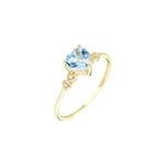 Bague ashvin or jaune topaze et oxyde Bague ashvin or jaune topaze et oxyde
