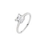 Bague beline or blanc oxyde de zirconium Bague beline or blanc oxyde de zirconium