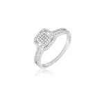 Bague collection 1986 or blanc diamant Bague collection 1986 or blanc diamant