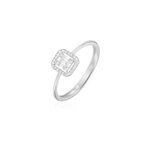 Bague collection 1986 or blanc diamant