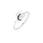 Bague constellation or blanc diamant