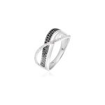 Bague emilie or blanc diamant