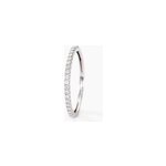 Bague gizella or blanc diamant