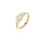 Bague hilar plaqu or oxydes de zirconium