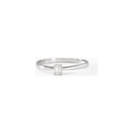 Bague les inseparables or blanc diamant