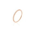 Bague jaquelyn argent rose oxyde de zirconium Bague jaquelyn argent rose oxyde de zirconium
