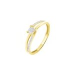 Bague josane or jaune diamant