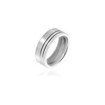 Bague jourdan jume tugstene blanc Bague jourdan jume tugstene blanc