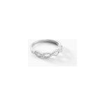 Bague kassandra argent blanc oxyde de zirconium