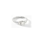 Bague mallory argent blanc oxyde de zirconium Bague mallory argent blanc oxyde de zirconium