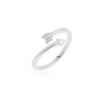 Bague marie - lore argent blanc Bague marie - lore argent blanc