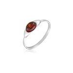 Bague marquita argent blanc ambre Bague marquita argent blanc ambre