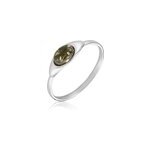 Bague marquita argent blanc ambre Bague marquita argent blanc ambre