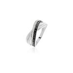 Bague martika or blanc diamant