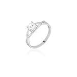 Bague maryna argent blanc oxyde de zirconium
