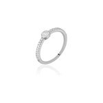 Bague maryne argent blanc oxyde de zirconium Bague maryne argent blanc oxyde de zirconium