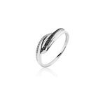 Bague melinda or blanc diamant