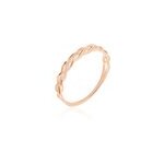 Bague messina argent rose