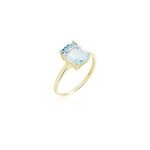 Bague or jaune faraj topaze
