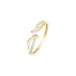 Bague orianna or jaune diamant