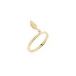 Bague plaqu or jaune libby