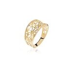 Bague tyfene plaqu or jaune