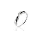Bague valencia or blanc diamant