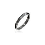 Bague volta ceramique noir céramique Bague volta ceramique noir céramique